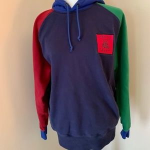 Teddy Fresh Color Block Hoodie Size Medium